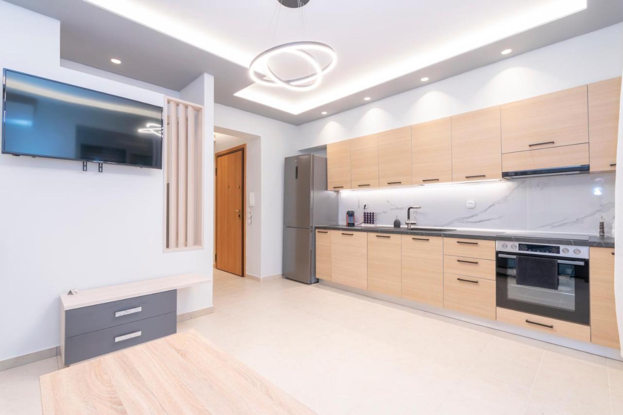 Sithoniars Luxury Ground Floor Apartment With Private Garden Neos Marmaras Ngoại thất bức ảnh