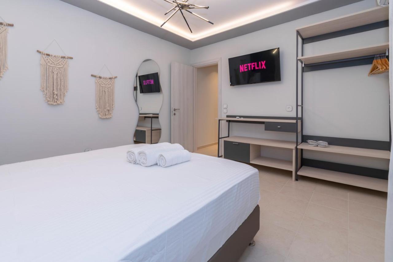 Sithoniars Luxury Ground Floor Apartment With Private Garden Neos Marmaras Ngoại thất bức ảnh