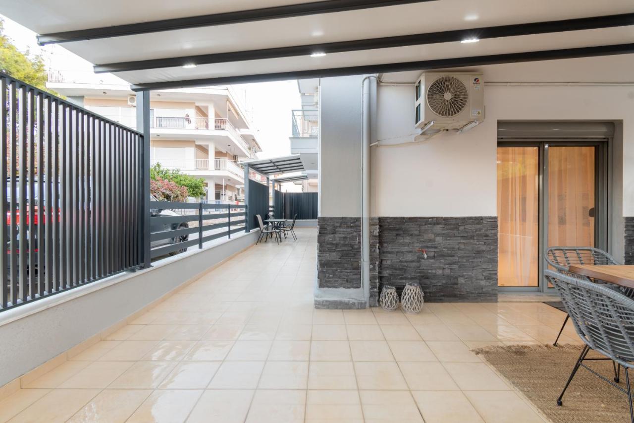 Sithoniars Luxury Ground Floor Apartment With Private Garden Neos Marmaras Ngoại thất bức ảnh