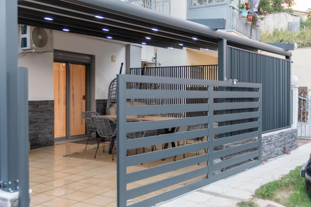 Sithoniars Luxury Ground Floor Apartment With Private Garden Neos Marmaras Ngoại thất bức ảnh
