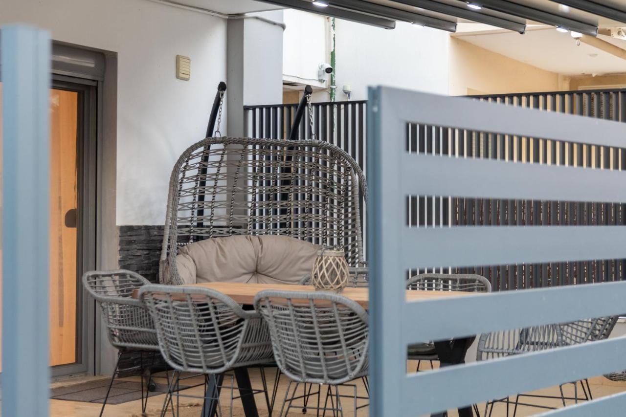 Sithoniars Luxury Ground Floor Apartment With Private Garden Neos Marmaras Ngoại thất bức ảnh